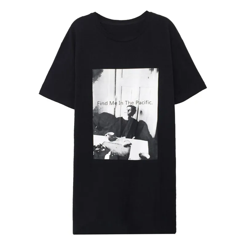 

Han edition loose cotton short sleeve T-shirt in the summer of big mm