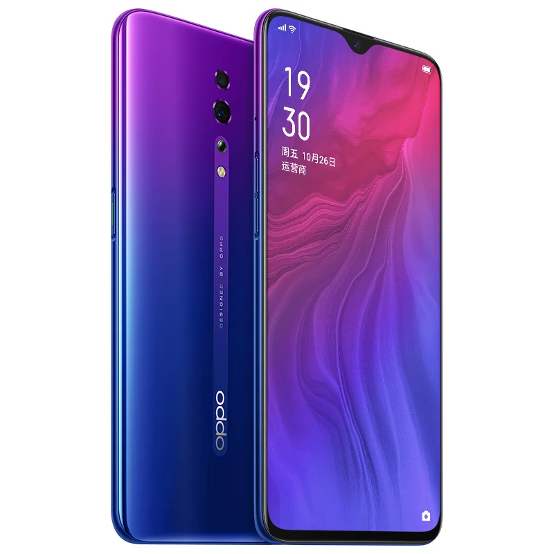 OPPO Reno Z 6," AMOLED Капля воды экран Поддержка NFC 2340x1080 4035 мАч Восьмиядерный отпечаток пальца+ распознавание лица