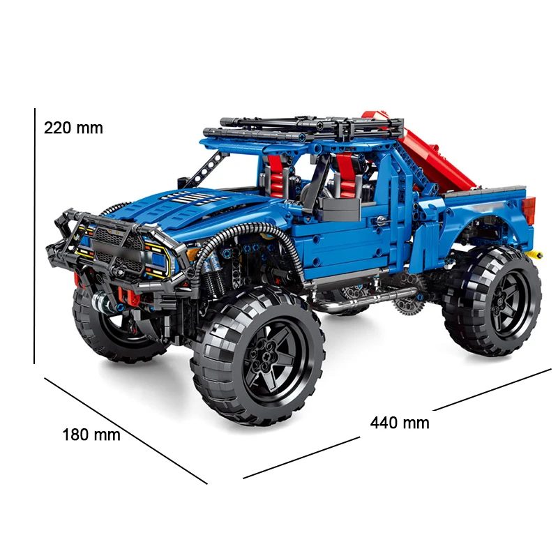 Радиоуправляемый двигатель Technik скоростной гоночный автомобиль грузовик G500 Lepining