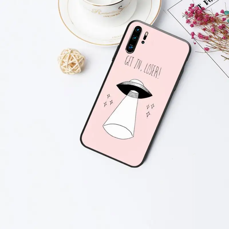 

UFO Space Phone Case for huawei p20 case for huawei p30 p40 pro mate 10 20 30 pro lite p smart y7 2019 plus nova 3I cases cover