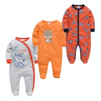 0 12m baby boys footies jumpsuit cotton roupas de bebe file cartoon infant girls overall onesies toddler coverall one piece