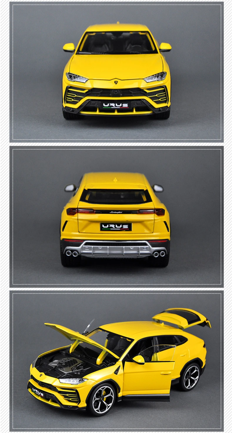 Bburago 1:18 Lamborghini URUS Bison автомобиль сплав модель автомобиля моделирование автомобиля украшение коллекция Подарочная игрушка Литье под давлением модель игрушка для мальчиков