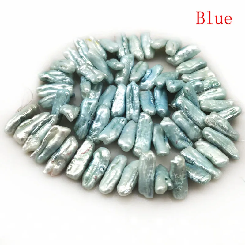 16 дюймов 18-20 мм синий большой барочный Бива жемчуг свободная нить