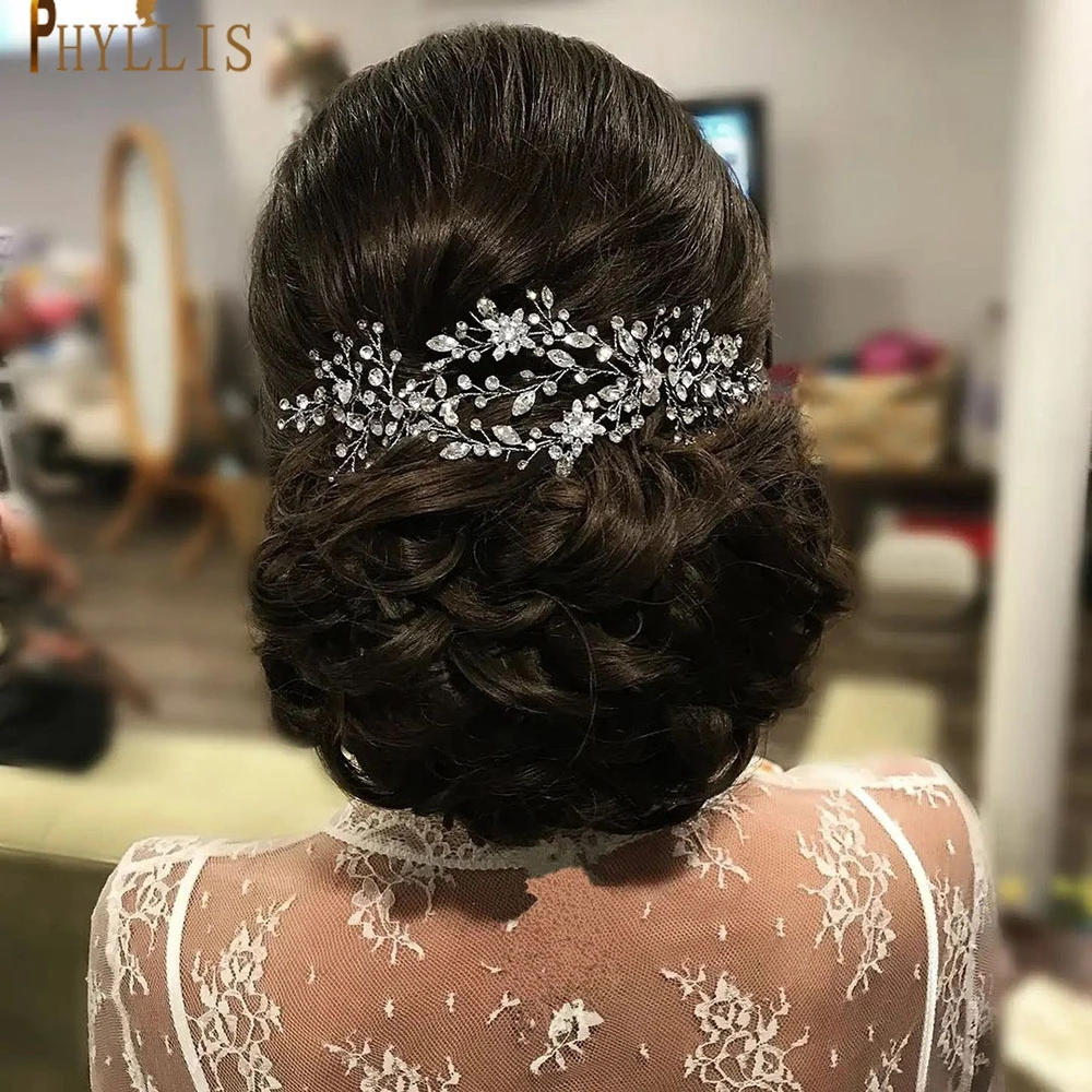 

A294 New Style Bridal Tiaras Luxury Wedding Hair Pieces Accessories Rhinestone Headbands Royal Headwear Women Hair Jewelry