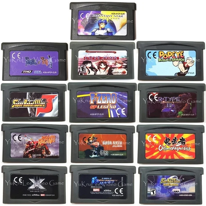 Картридж для видеоигр Love Hina Advance Series, 32 бита, для консоли Nintendo GBA NDS 3DS