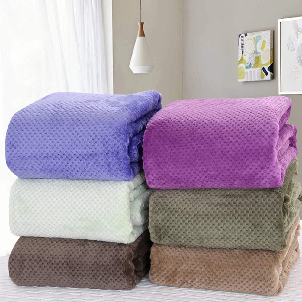 Однотонное теплое одеяло коврики для собак мебель кресла домашних животных