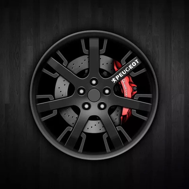 4 шт. высококачественные декоративные наклейки на автомобильные ручки для Peugeot 308