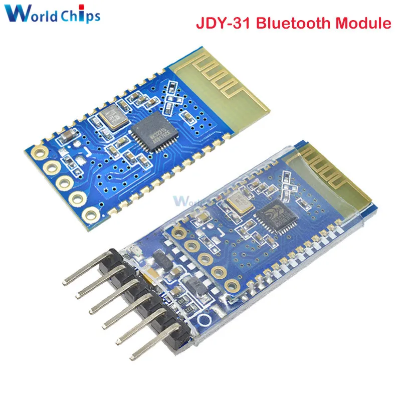 JDY-31 Bluetooth 3 0 HC-05 модуль последовательный порт 2 4G SPP Прозрачная передача совместима