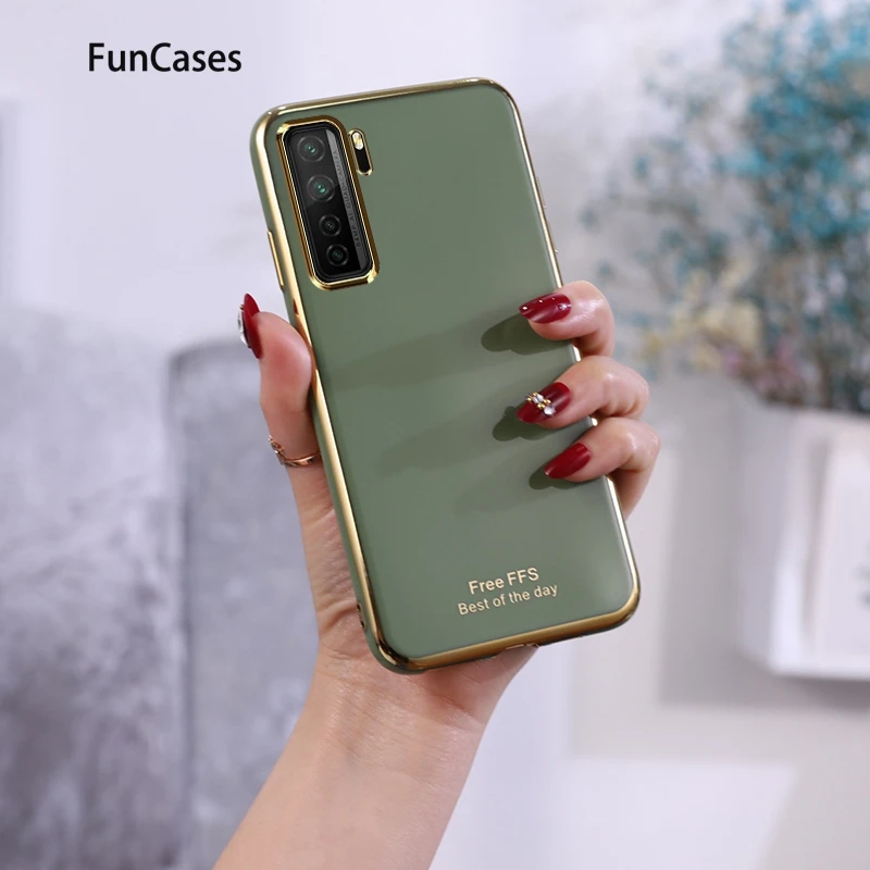 

Hot Telephone Accesories For Huawei Nova 5Z Huawei Nova 7 SE 5 Pro 5i Y7 2019 6 Y5 Y9 Prime 5T Y6 2018 7i Case Soft TPU Cover