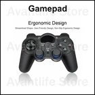 Беспроводной геймпад 2,4G, джойстик, геймпад для PS3, смартфонов на Android, планшетов, ТВ-приставок, поддержка 2 контроллеров