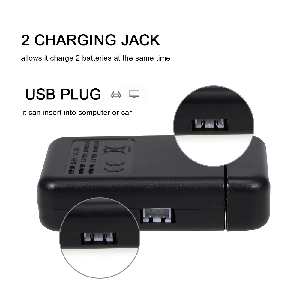 2 in 1 Drone Battery Charger for CSJ-X7 Beast SG906 X193 Rapid Charging RC Accessories | Игрушки и хобби