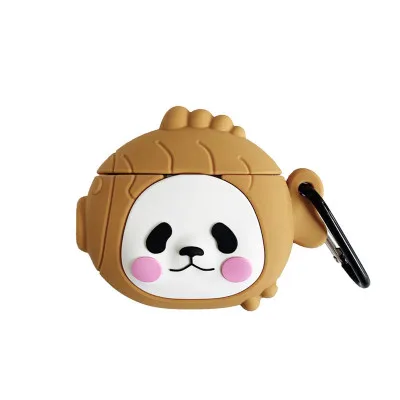CD-13 Мультфильм Аниме one piece Тони Чоппер брелок корпусы гарнитурные для Apple Airpods 2 силиконовый защитный чехол Чехлы Брелок - Цвет: CD-13