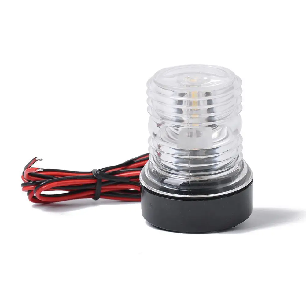 12VDC 360 градусов Морская Лодка Якорь кормовой якорь навигационный сигнал светодиодный освещение принадлежности для наружного местоположения для яхты автомобильные огни