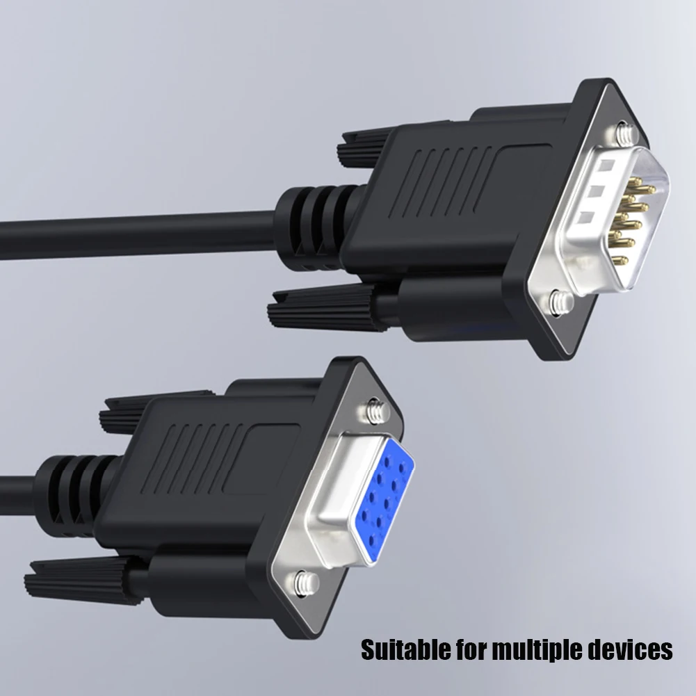Удлинитель для ПК последовательный Кабельный адаптер 30AWG прочный Модем передачи