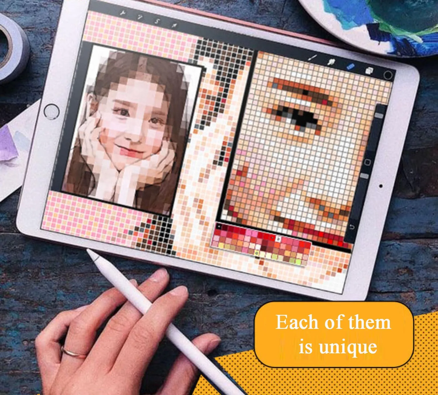 

Factory Diy Mosaic Diamond Embroidery Photo Custom Rhinestone Diamond Painting Drop Shipping