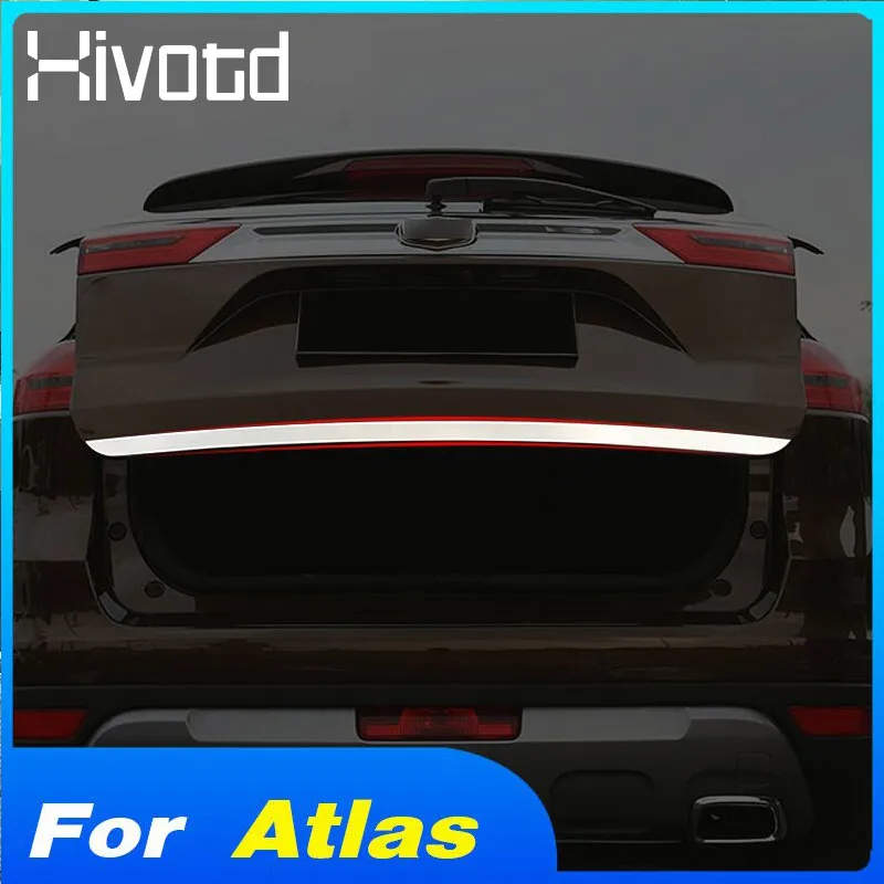 Hivotd для Geely Atlas Emgrand NL 3 Proton X70 Автомобильная задняя дверная полоса отделка АБС