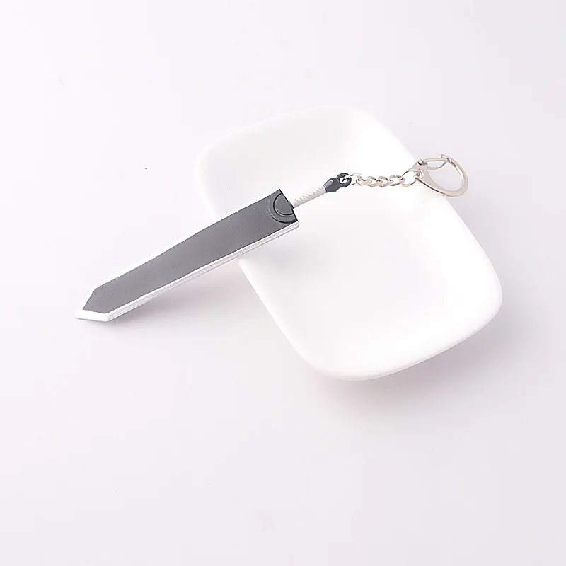 Брелок для ключей в виде стрекозы из черного искусственного меча мужчин |