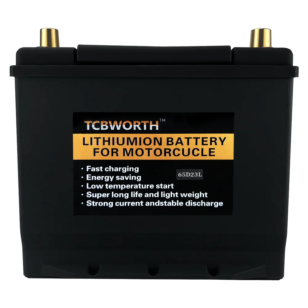 65D23L/R LifePO4 12 8 V 60Ah CCA1100 литий ионный фосфатный Аккумулятор для стартера