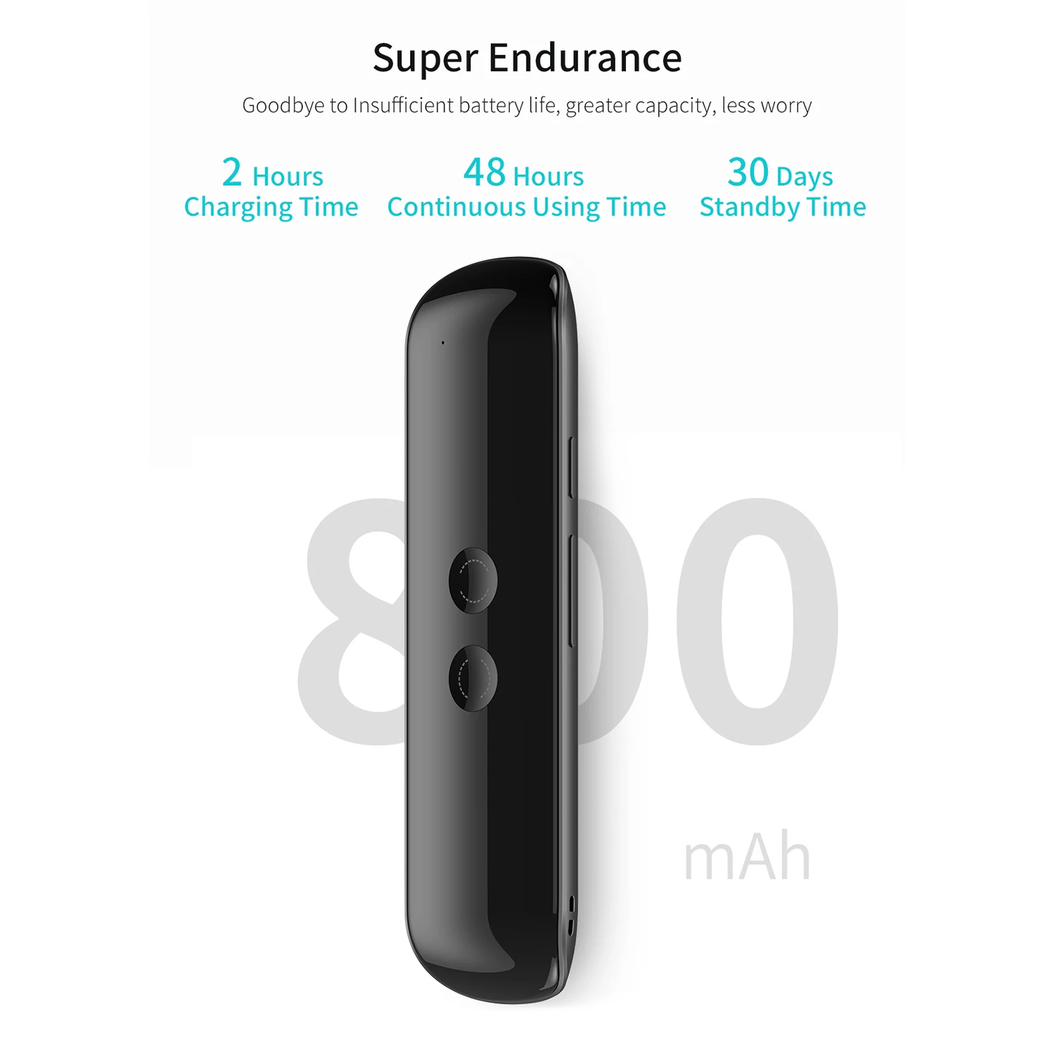 Портативное устройство переводчик голоса Aibecy Музыкальный Проигрыватель BT