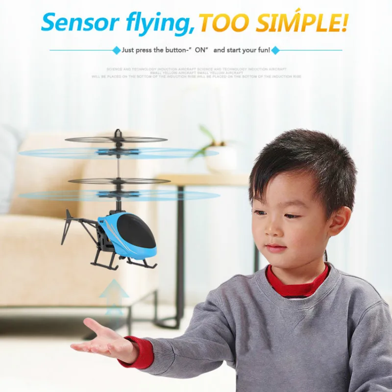 Вертолет летающий шар блестящий светодиодный освещение Квадрокоптер Дрон мини