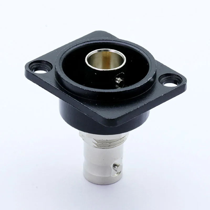 

10pcs/lot D type Dual BNC Panel Mount Female to Female Socket DC-RUD panel welding-free BNC Coupler Chassis Connector Adapter
