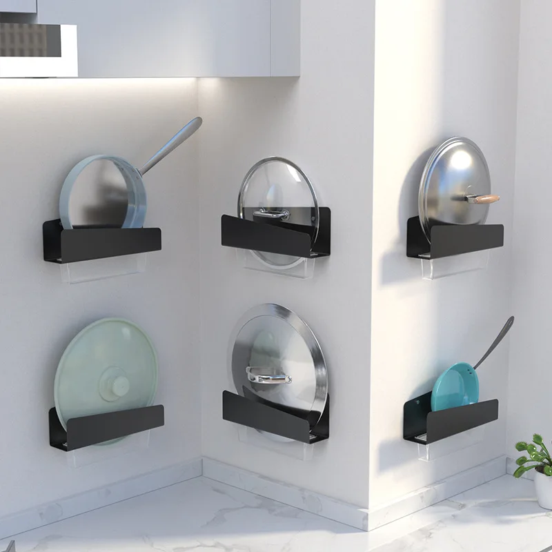 Новый настенный кухонный стеллаж из нержавеющей стали черного цвета для сушки