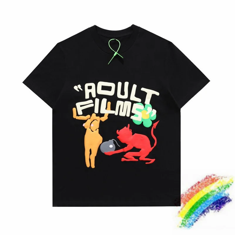 Футболка CPFM.XYZ для взрослых с принтом пены мужчин и женщин 1:1 высокое качество