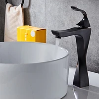 2019 new style basin faucet bathroom sink faucet single handle hole chrome faucet basin taps wash hot cold mixer tap