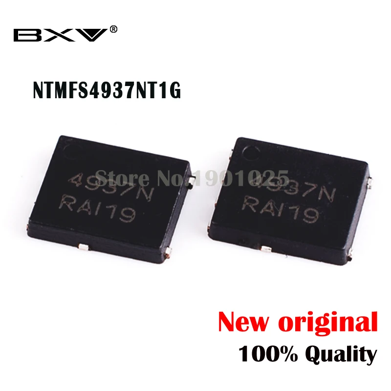 

10 шт NTMFS4937NT1G NTMFS4937N 4937N QFN-8 новый оригинальный