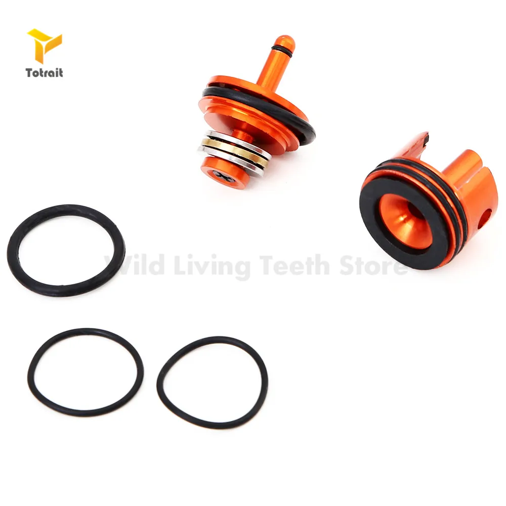 ЧПУ Алюминиевый бесшумный подшипник поршень комплект головки цилиндра для Airsoft