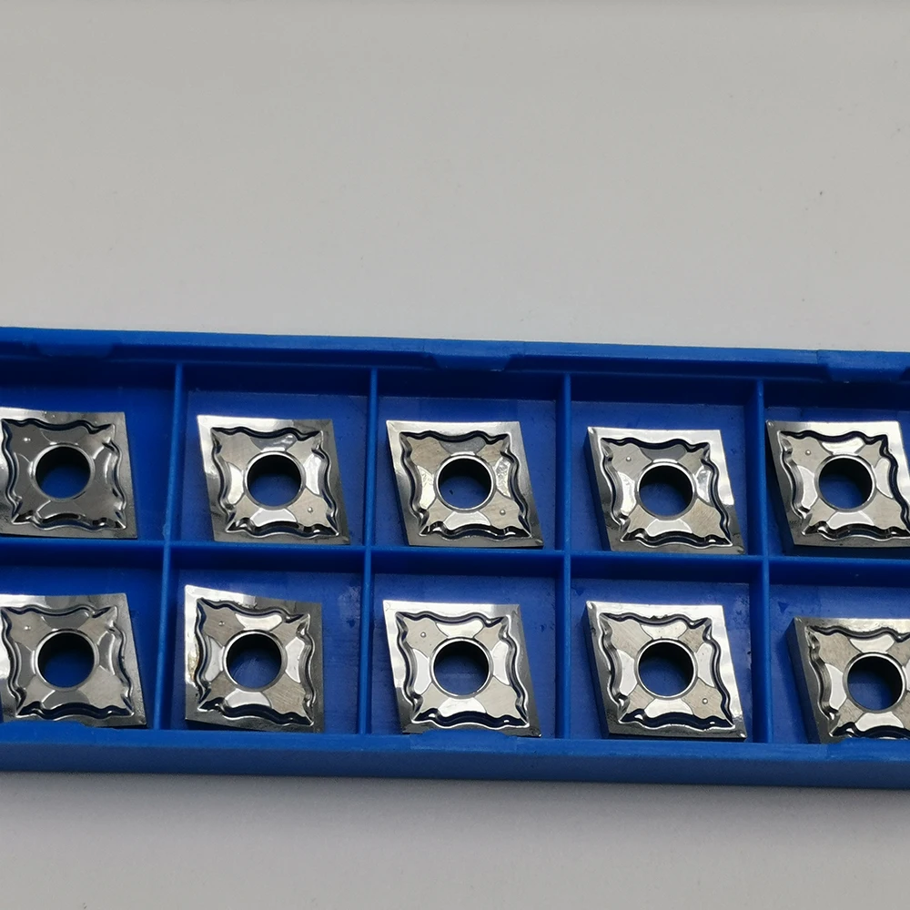 

KORLO токарная вставка CNMG120402/04/08 HA H01 внешний токарный инструмент, токарный станок с ЧПУ для обработки древесины из сплава AL + TIN.