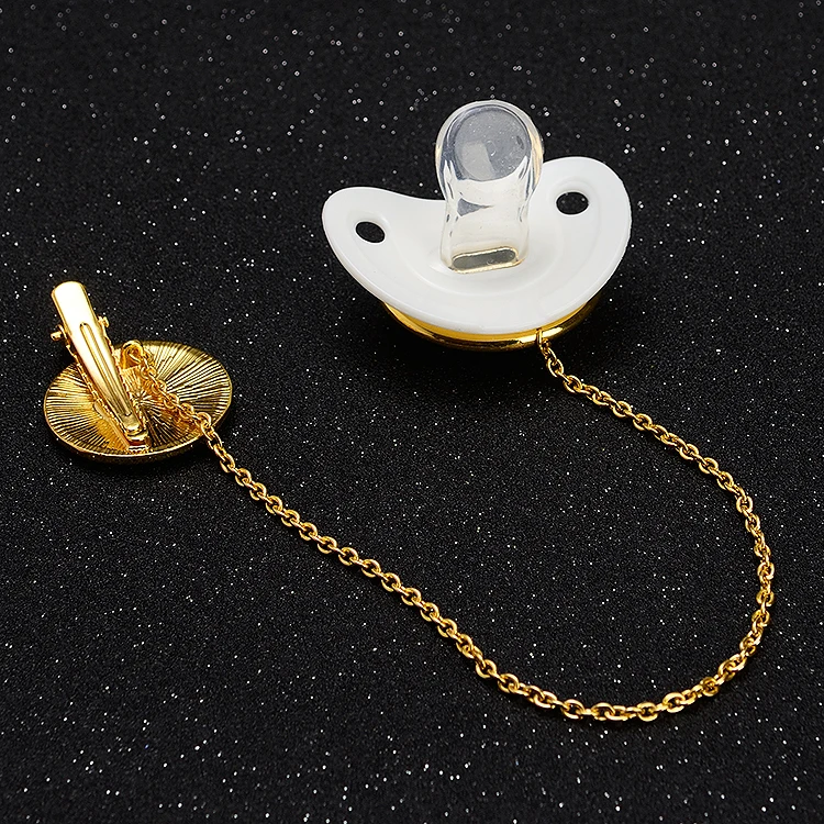 BLING bling Корона Стразы детская белая соска/соски/манекен/кокка/chupeta детский подарок