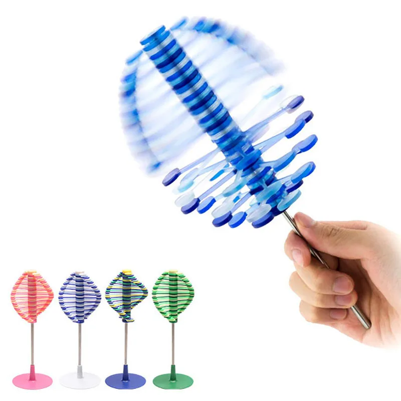 Autism stim sensory stress reliever twirl spinning kinetic funny fidget toys boys girls birthday surprises  gifts enlarge