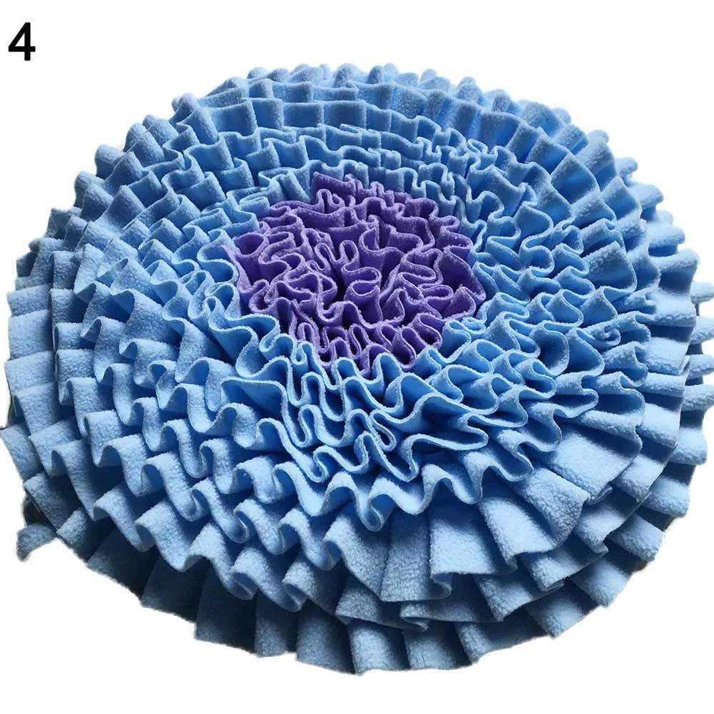 Круглая игрушка для собак коврик тренировок с запахом кормления едой одеяло