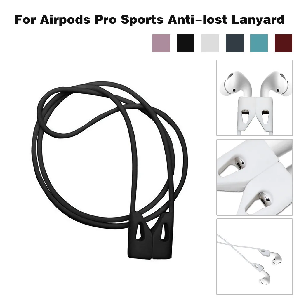 Беспроводные наушники для Airpods Pro 2019 силиконовый шнур наушников с защитой от