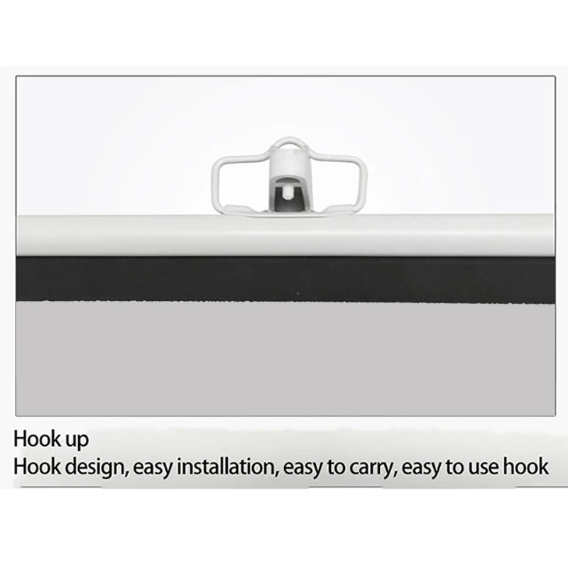 Матовый серый тканевый Стекловолоконный Трипод Thinyou экран для проектора 60 дюймов