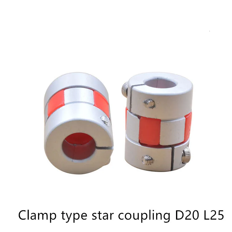 CNC двигатель Red Star BF челюсти паука сливы вал стандартной связи D20 L25 3/3.17 мм 4 5 6 35 7 8 9