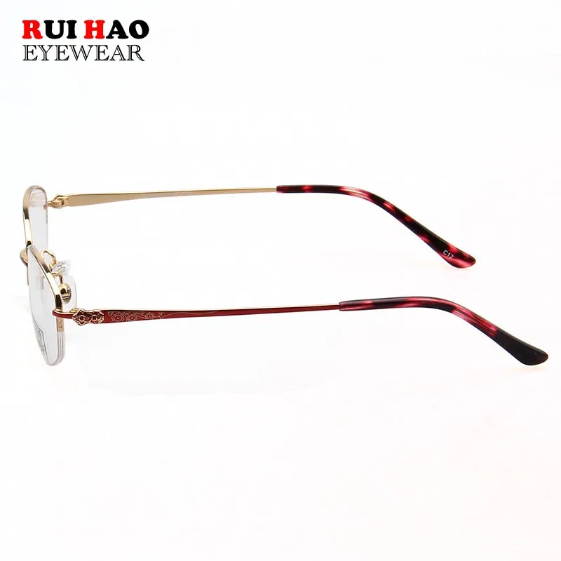 Женские очки с титановой оправой линзы из смолы для близорукости прогрессивные