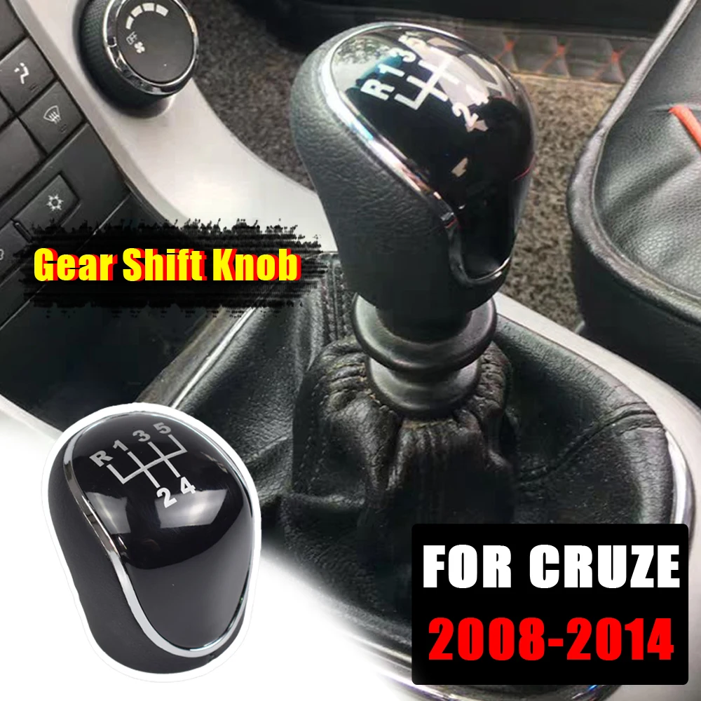 Ручка переключения передач для Chevrolet Chevy Cruze 2008-2014 черная 5 скоростей - купить по