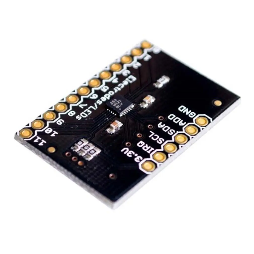 Профессиональный MPR121 Breakout V12 емкостный сенсорный сенсор модуль контроллера с