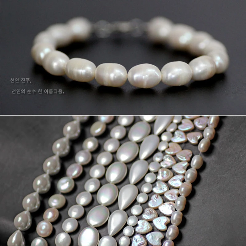 10 шт Diy аксессуары ручной работы натуральный жемчуг Круглые Бусины бусины