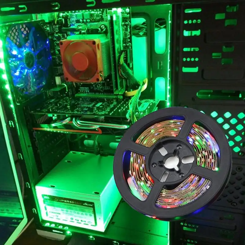 СВЕТОДИОДНЫЙ многоцветный гибкий светильник для кухни светодиодный с