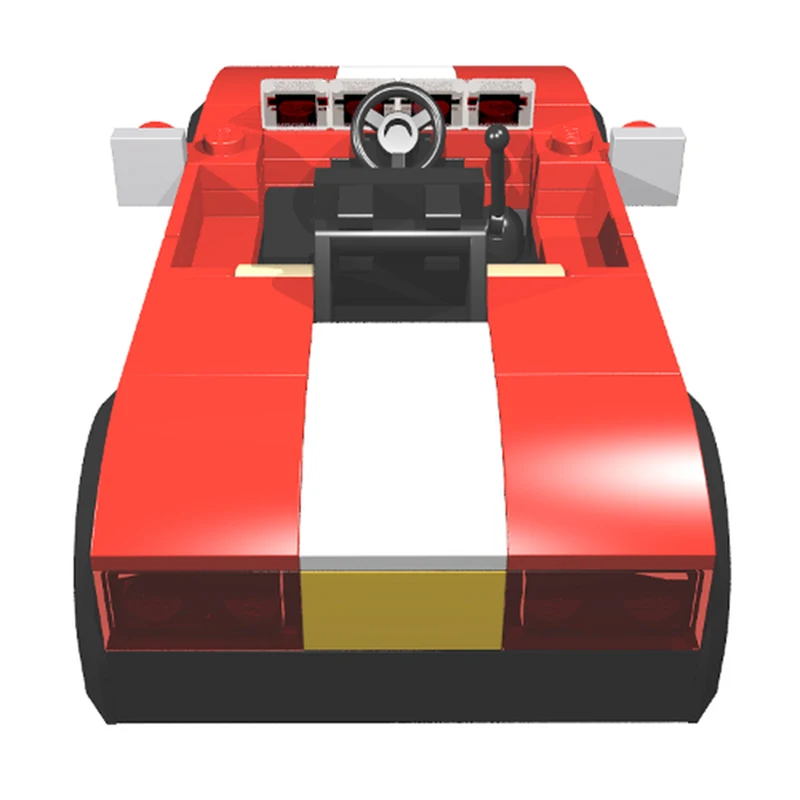 BuildMAC город красный Mini Roadster строительные блоки Технические характеристики