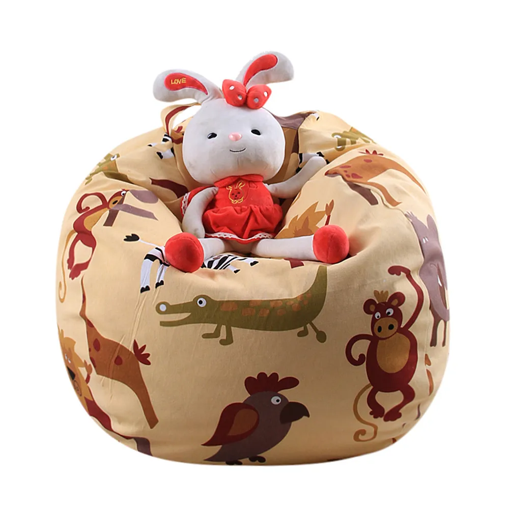 35 # креативные Детские набивные животные плюшевые игрушки мешок для хранения