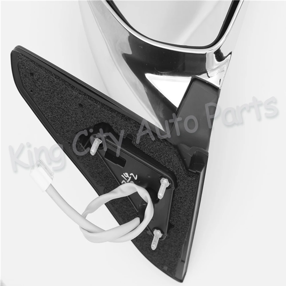 Capqx 5Pin для Toyota Land Cruiser Prado LC120 2700 4000 2003 2008 Хром Внешний зеркало заднего вида боковое