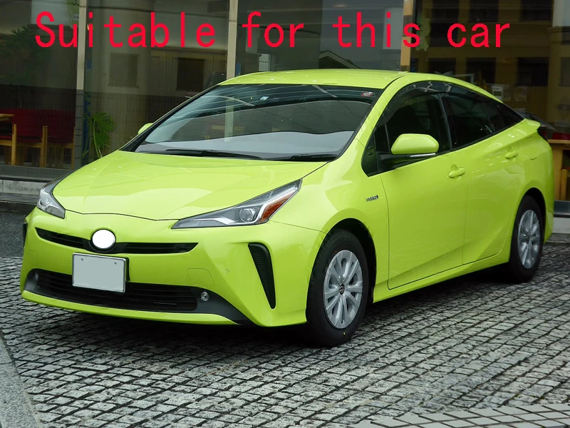 Для Toyata Prius PHV XW50 2016 2020 автомобильные аксессуары углеродное волокно стиль