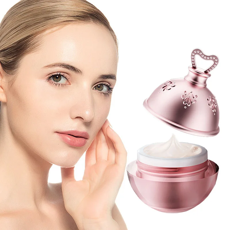 

Moisturizing Refreshing Lady Face Cream Natural Shrink Pores Concealer Brightening Complexion Cream Pearl Whitening Cream