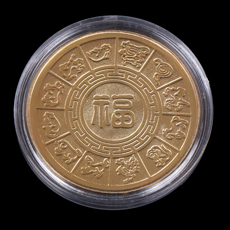 

2021 New Year Gold Coin Ox Commemorative Coins For Collection Gift