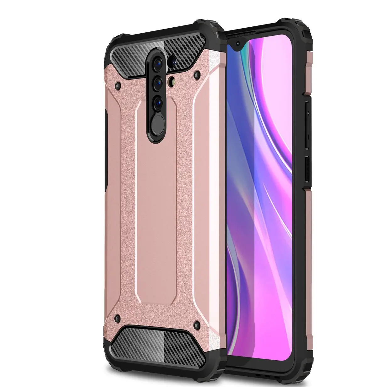 

Phone Case For Xiaomi Redmi POCO Note 7A F1 6A 5 9T 4X K20 7 6 4 Pro Plus Fashion Rugged Armor Shockproof Protection Case Cover