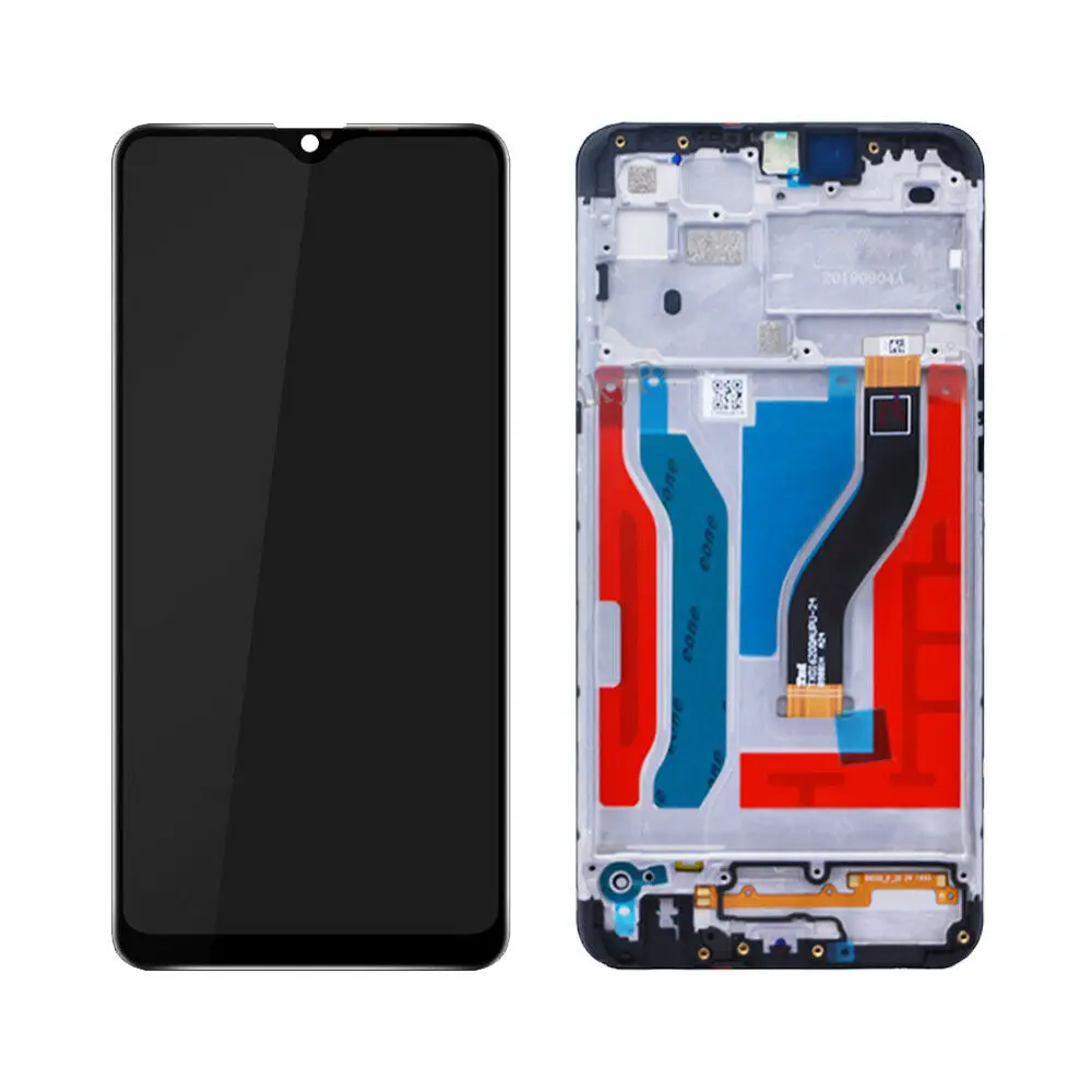 

for Samsung Galaxy A10S SM-A107 Black Color LCD Screen and Digitizer Assembly with Front Frame Housing